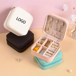 Portable PU Jewelry Box