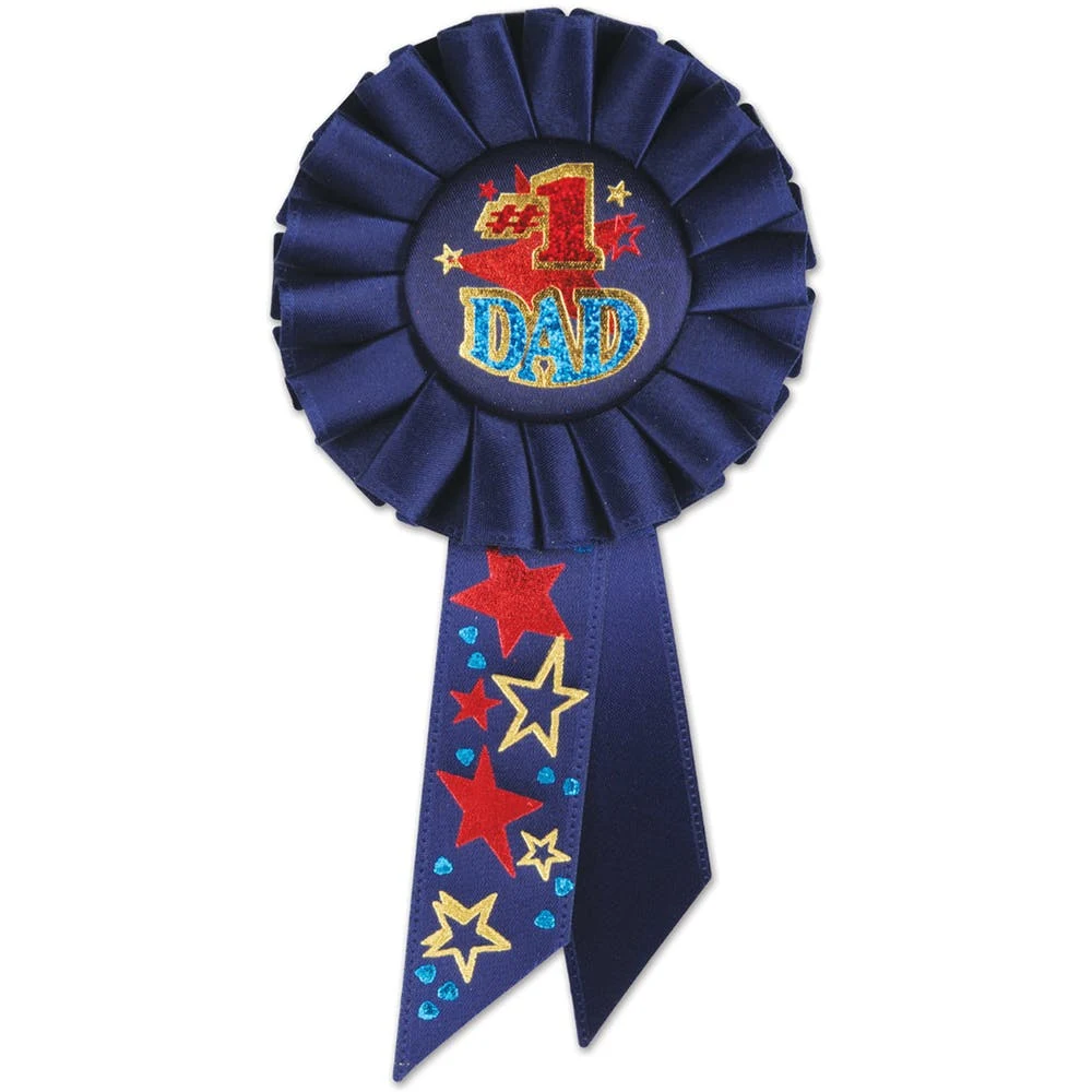 Father's Day Rosettes - 3.25" x 6.5" 1