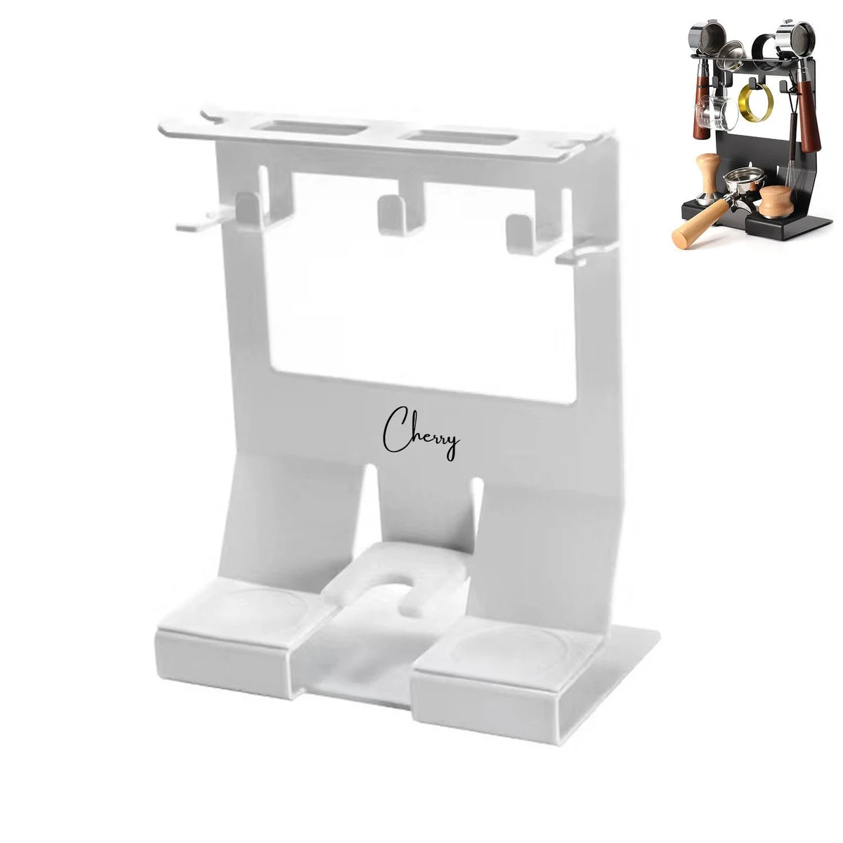 Bar coffee equipment storage rack 1