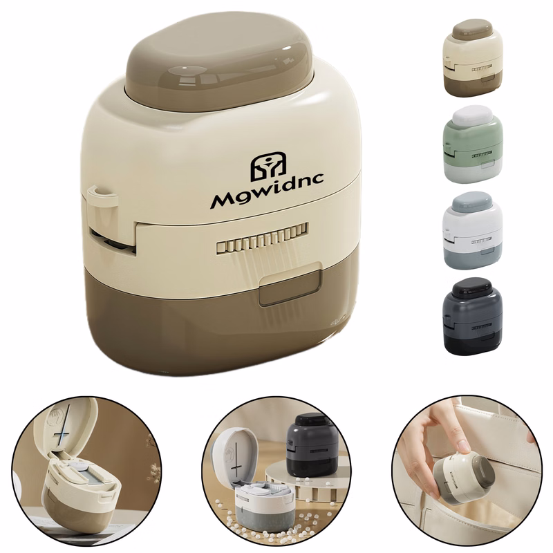 4-in-1 Pill Cutter and Storage Box