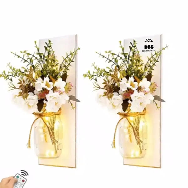 Mason Jar Sconces Lamp 2/Set