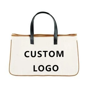 Shoulder Bag Tote Bag for Women, custom tote bag with logo imprint 1