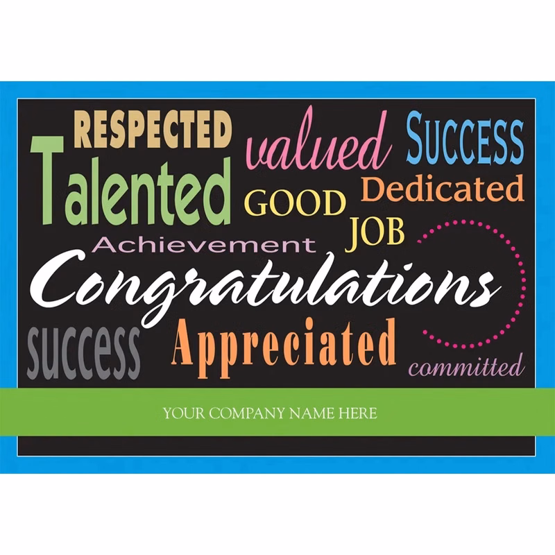 Let Loose Congratulations Cards