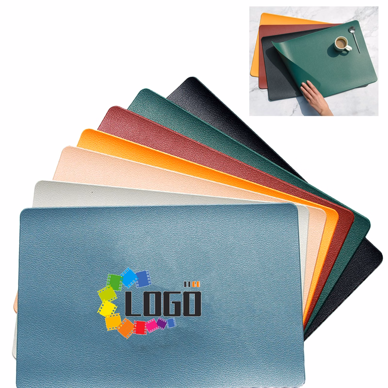 Leather non-slip placemat
