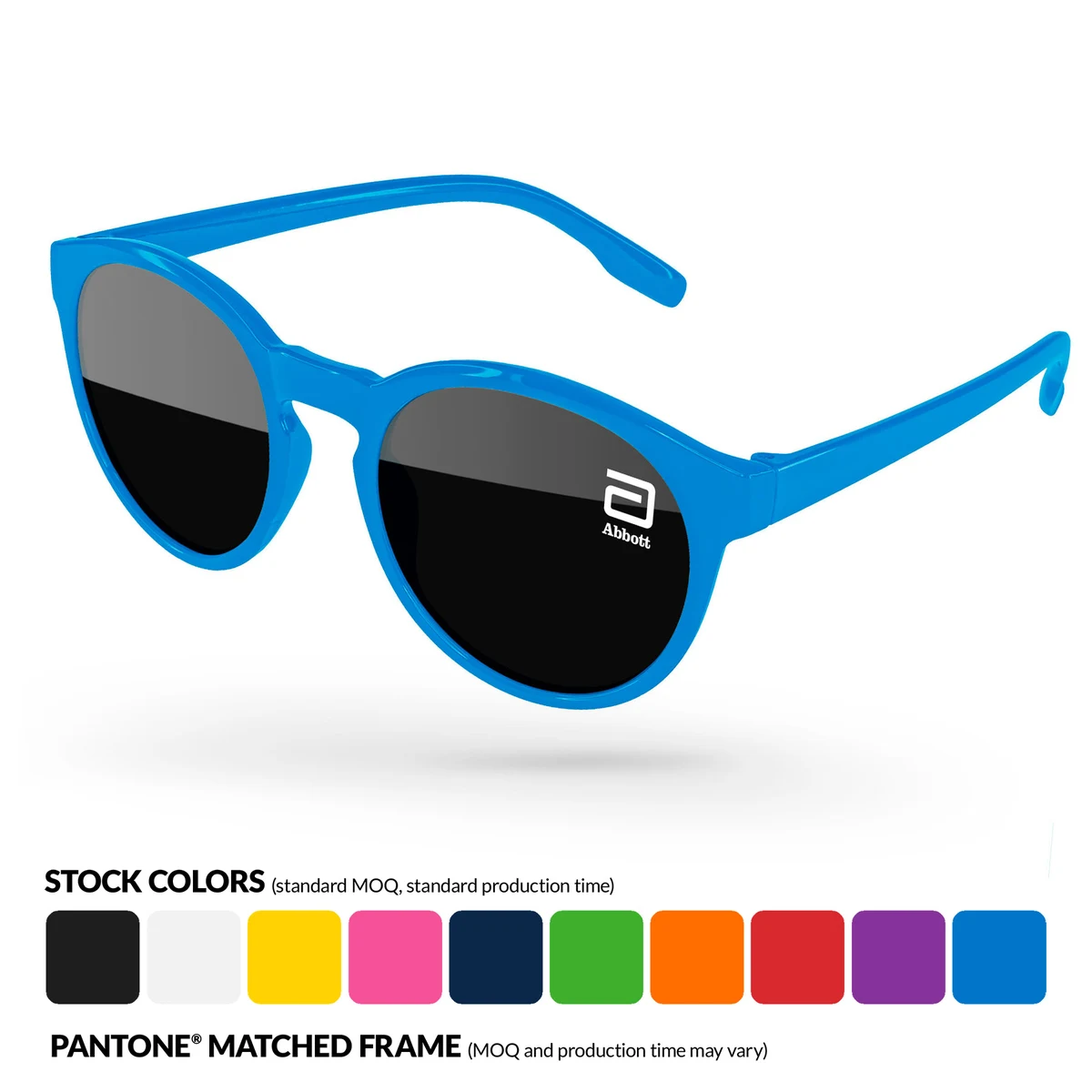 Vicky Sunglasses w/ 1 Color Lens Imprint 1