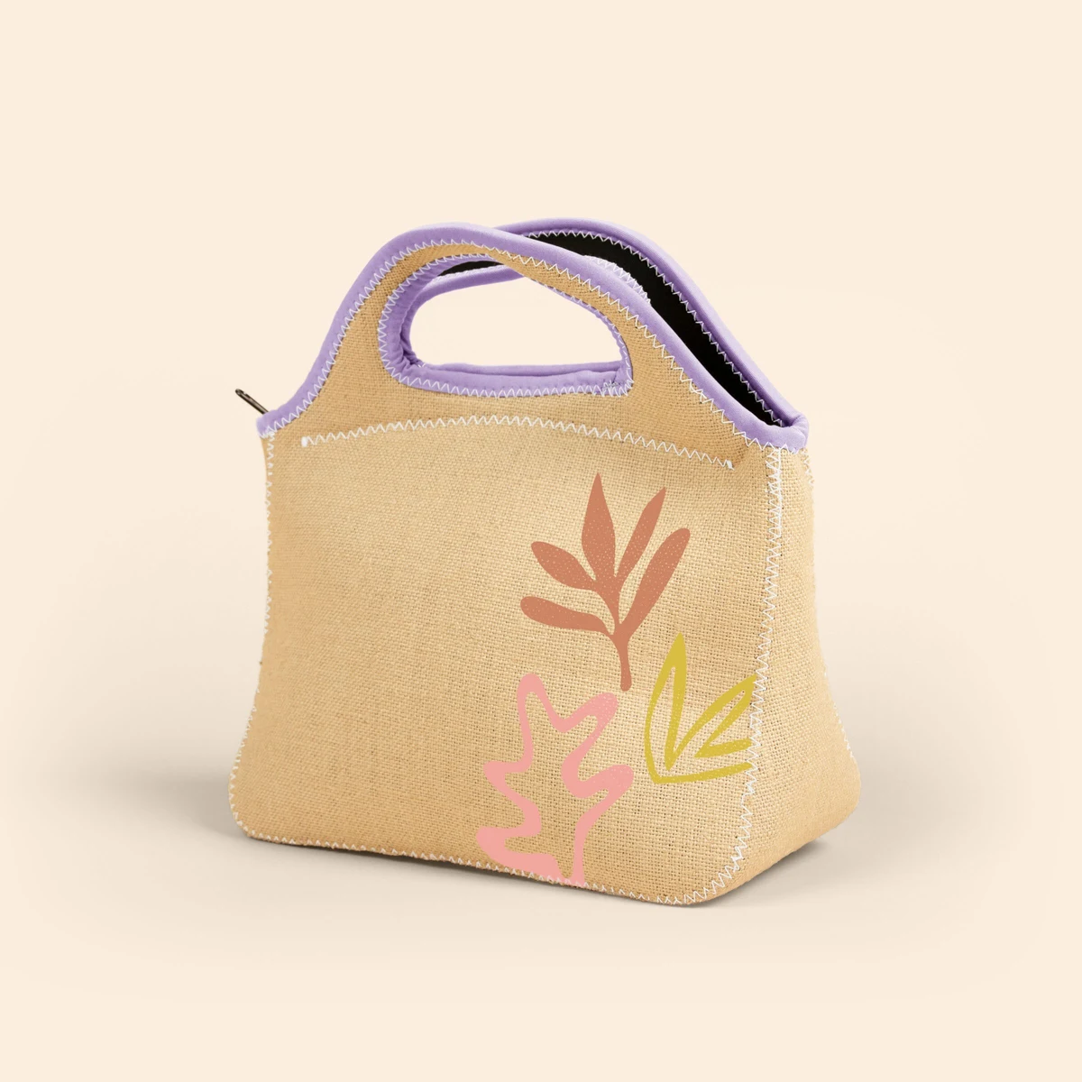GRAN KLUTCH - BURLAP NEOPRENE LUNCH BAG 1
