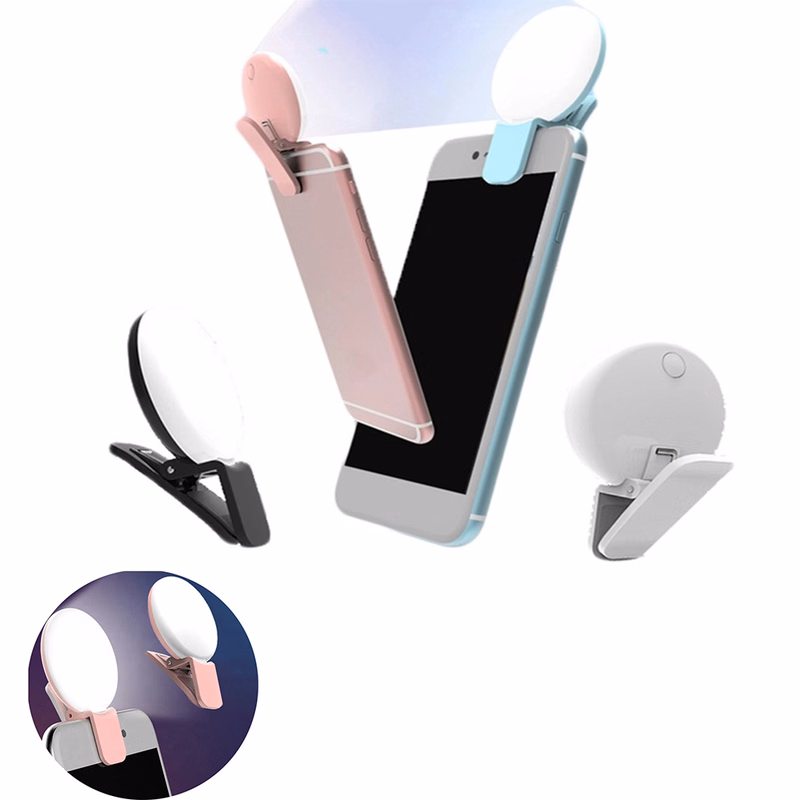 3 In 1 Mirror LED Selfie Flashlight