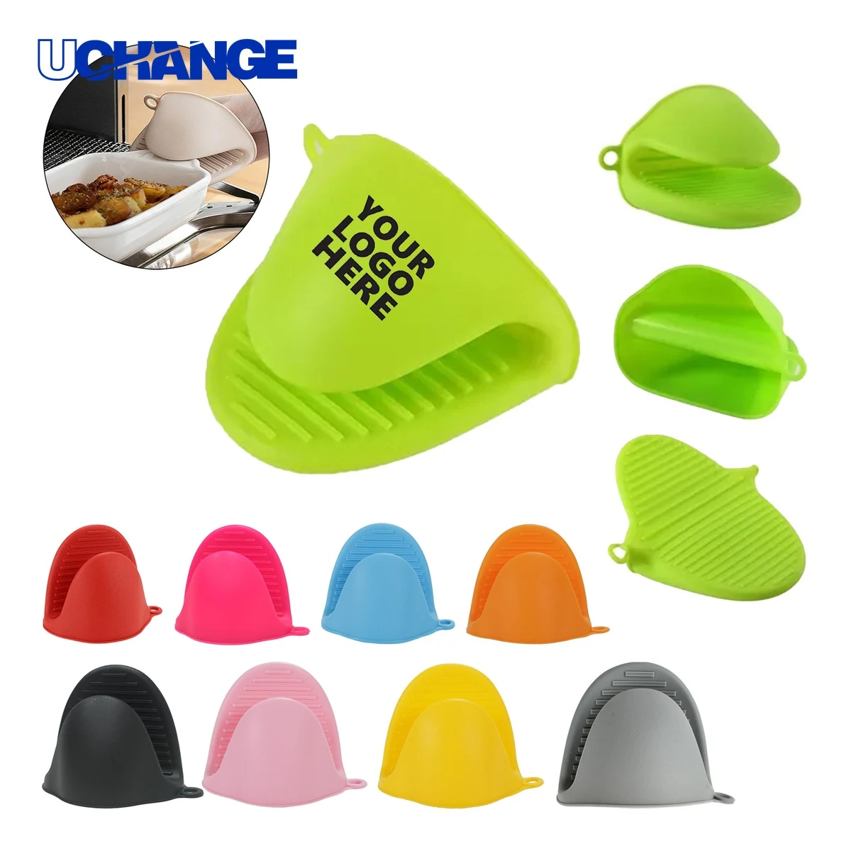 Silicone Oven Mitt Clip 1