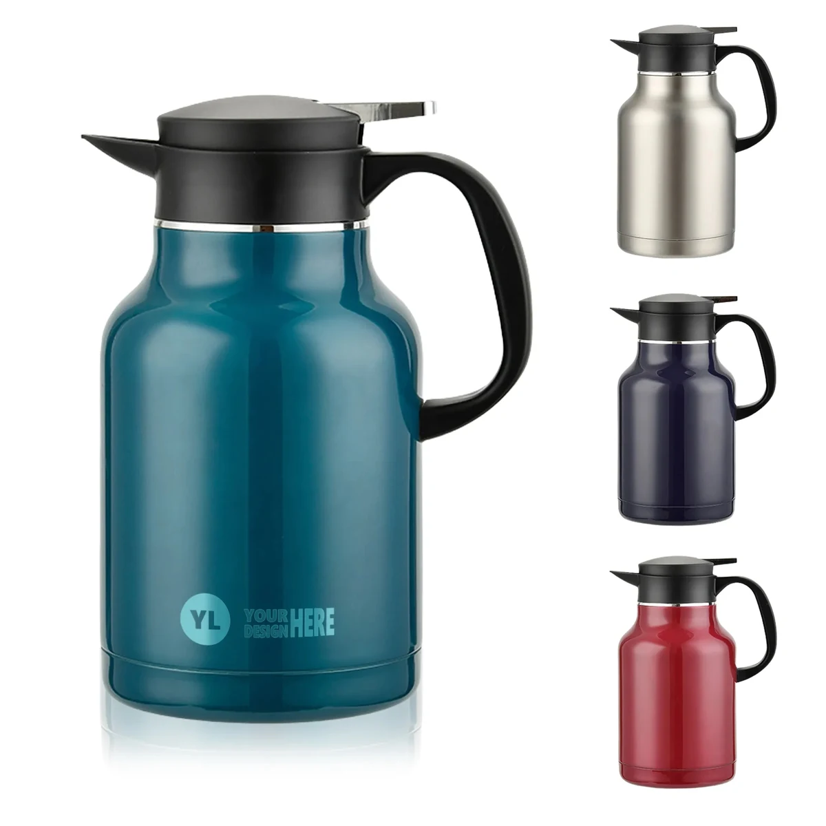 54 oz Stainless Steel Double Layer Insulated Water Bottle, custom water bottle with logo imprint 1