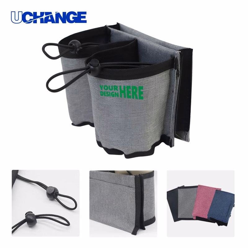 Portable Luggage Cup Holder Carrier with Custom Logo