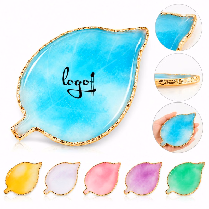 Resin Leaf Artist Mixing Palette