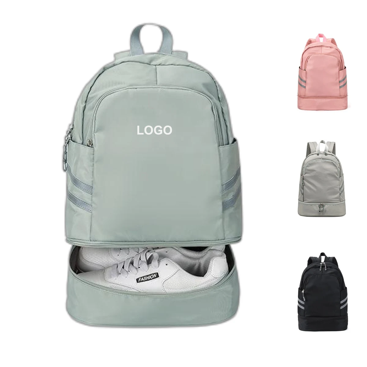 Gym Backpack with Shoe Compartment (direct import) 1