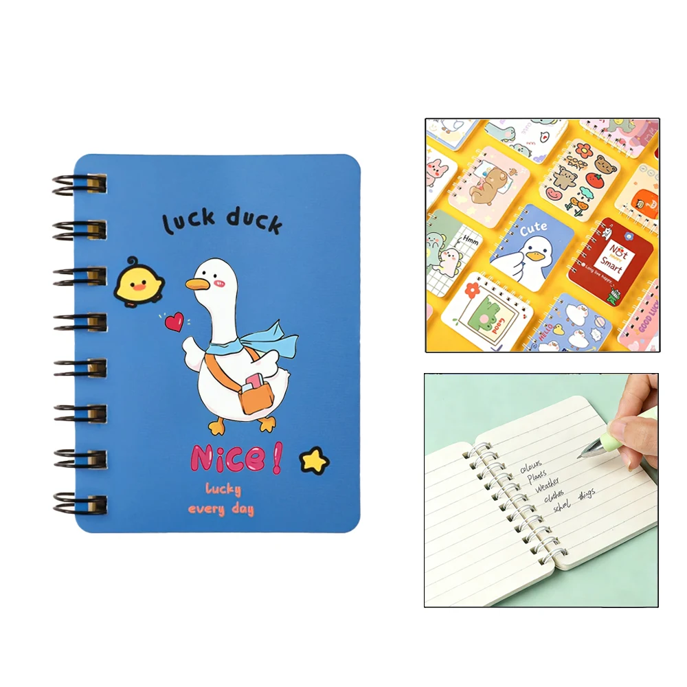 Hardcover Spiral Mini Notebook 1