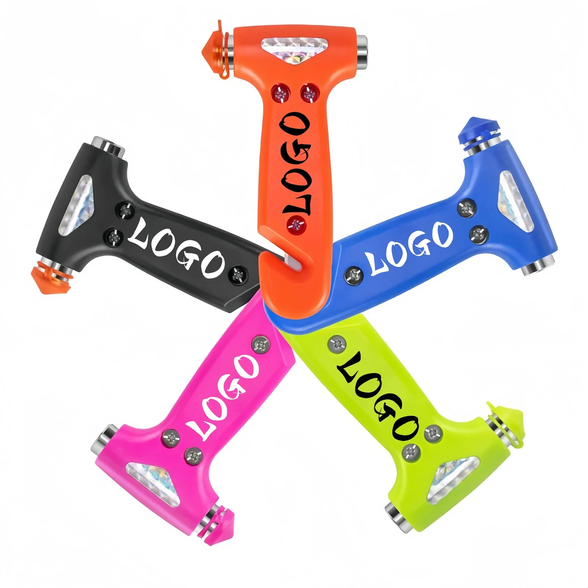 M0Q20 Car Safety Hammer - Multifunctional Escape Tool 1