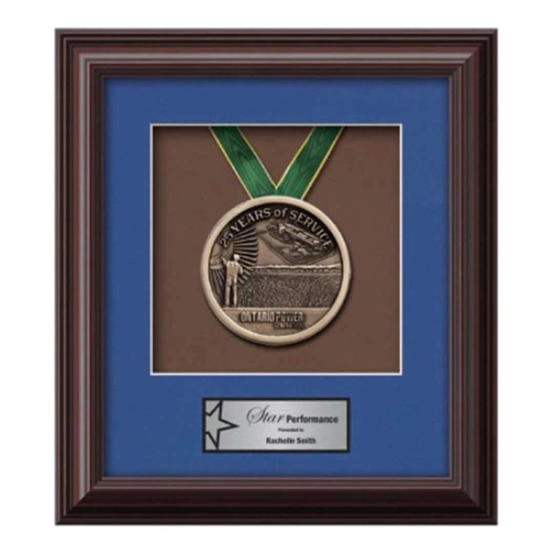 Monarch Medallion - Mahogany 1