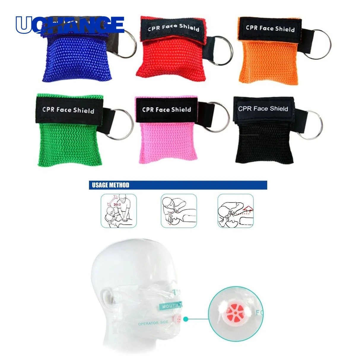 CPR Shield Mask Emergency Protection Device 1