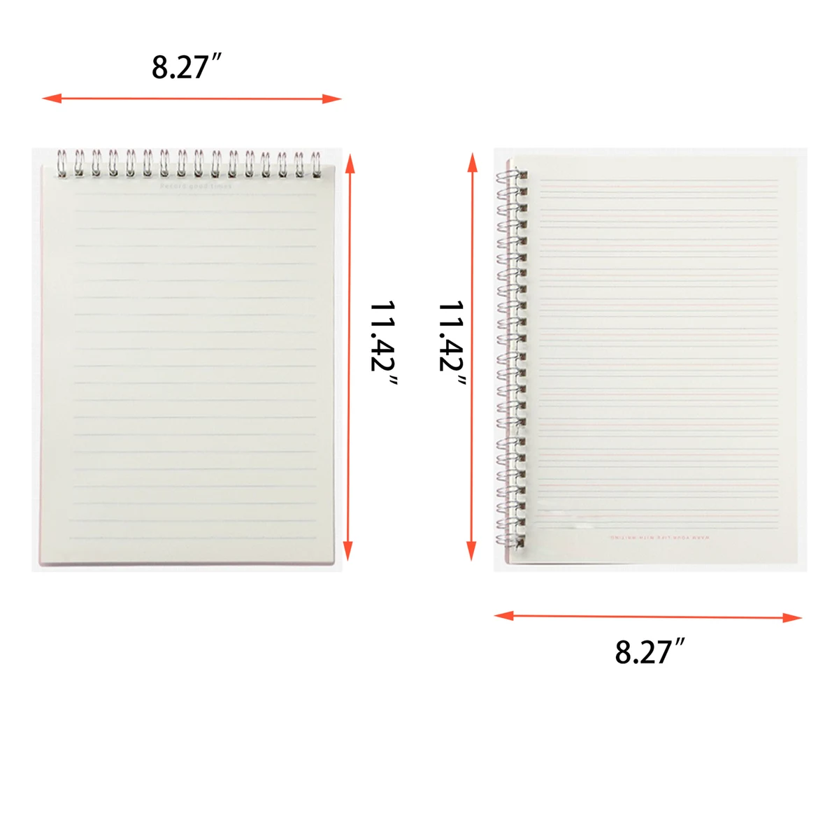 A5 College Ruled Filler Notebook 1