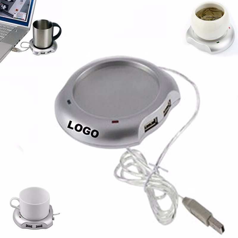 USB HUB Cup Warmer With 4-port