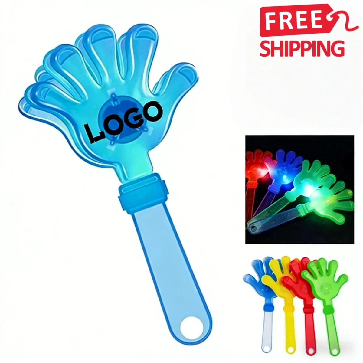 LED Hand Clappers Light Up Party Noise Maker 1