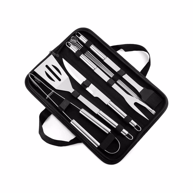 BBQ Grill Utensils Set with Case