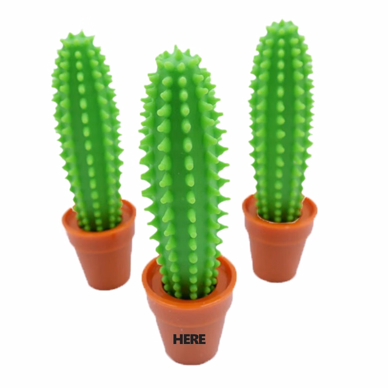 Fake Cactus Silicone Ballpoint Pen