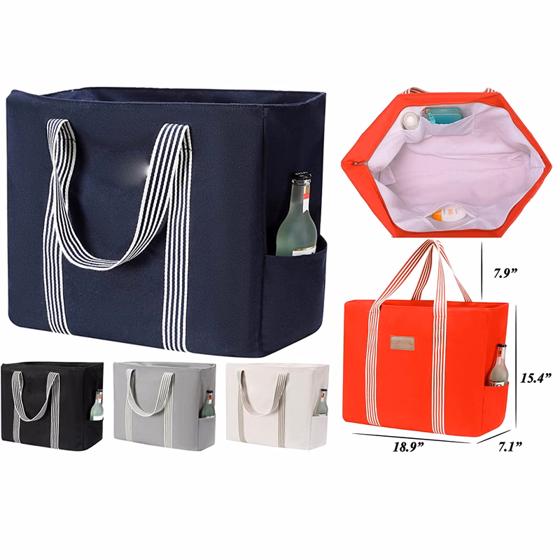 Oversize Utility Beach Tote Bag