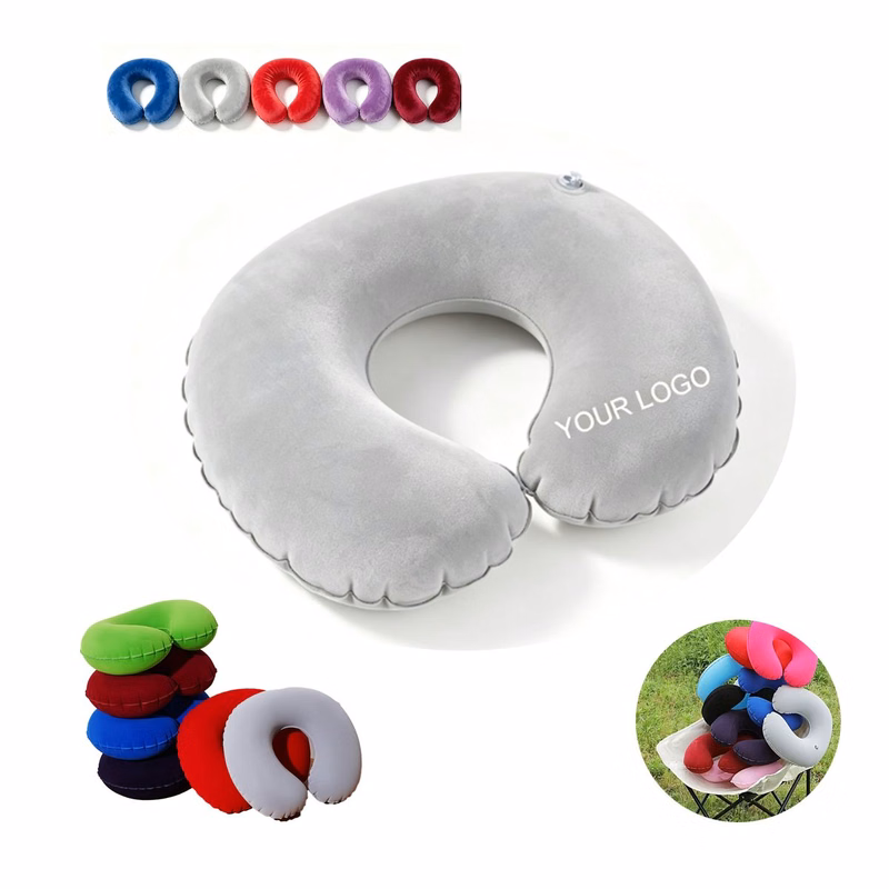 Outdoor Camping Inflatable U-Shaped Pillow