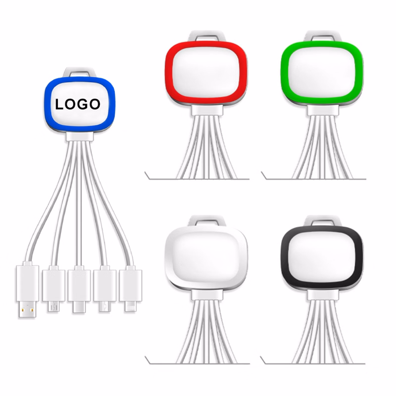 5 In 1 USB LED Data Cable