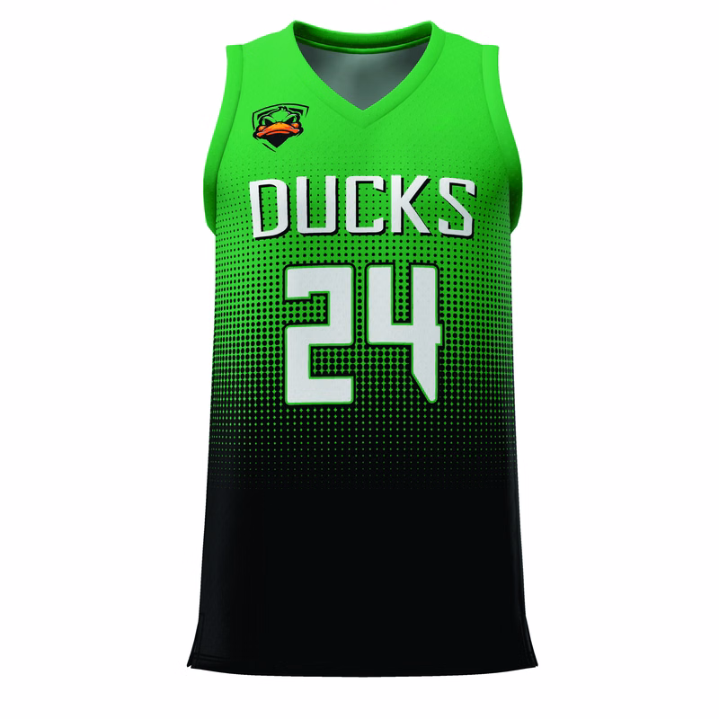 Men's Zone V-Neck Basketball Jersey
