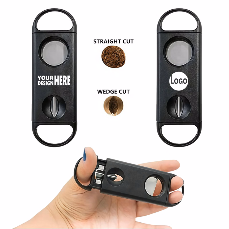 Dual-Guillotine Cigar Cutter