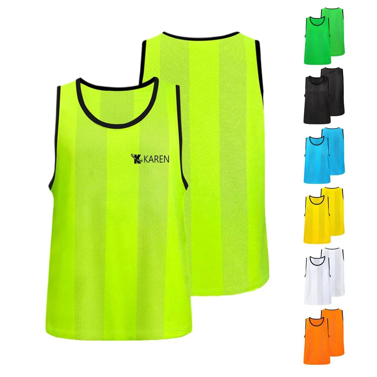 Breathable Polyester Mesh Sports Scrimmage Jersey 1