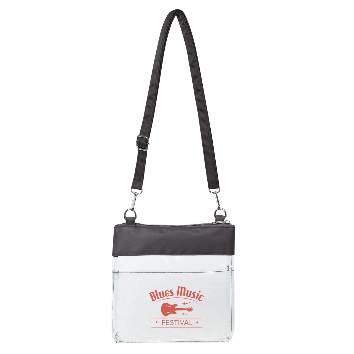 All Access Clear Crossbody Bag with Detachable Strap 1