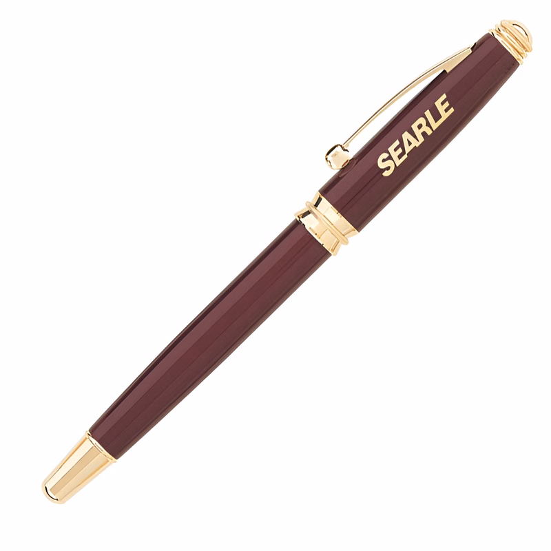 Lambert Burgundy Rollerball Gel Pen