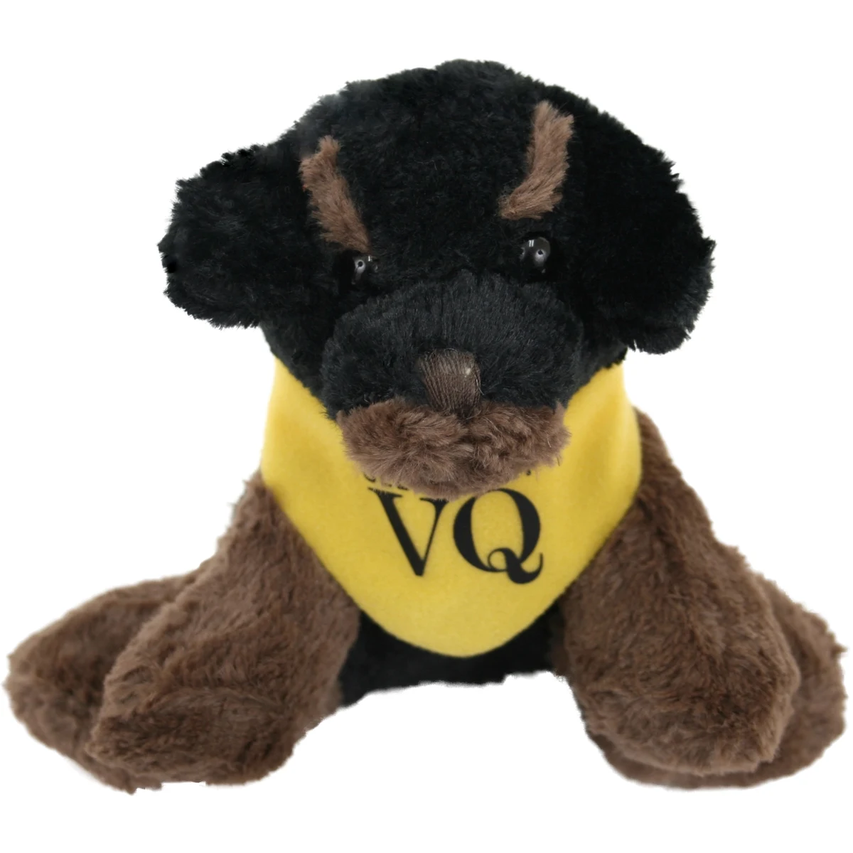 6" Floppy Dog - Brown & Black 1