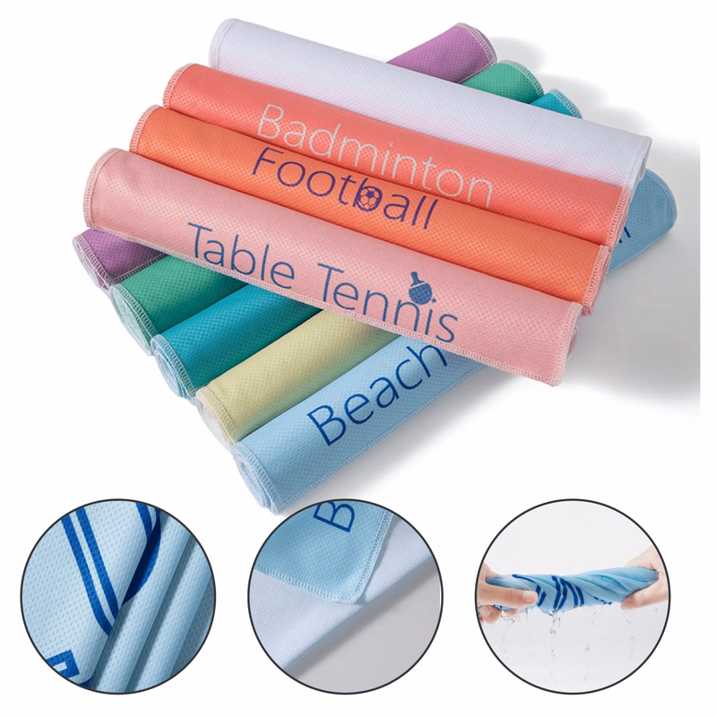 Instant Cool Relief Microfiber Exercise Towel