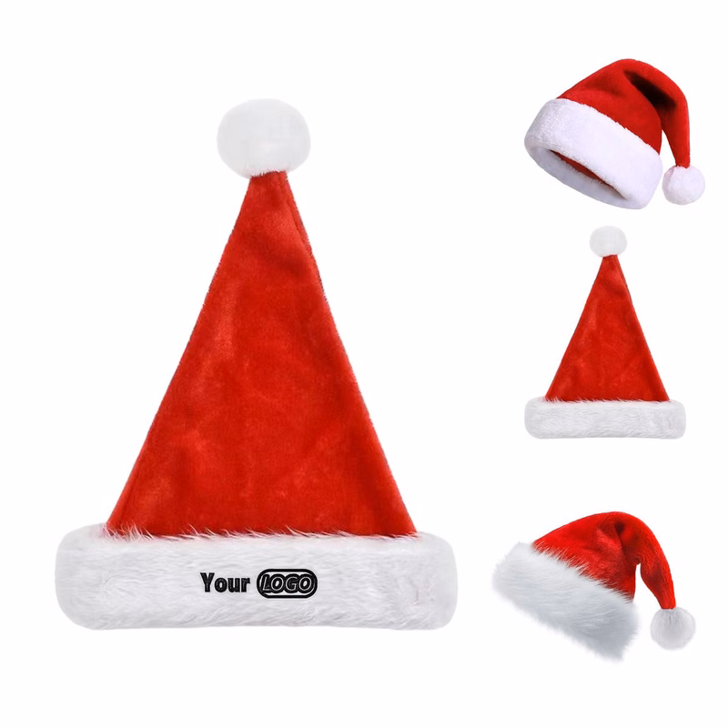 Personalized Custom Logo Santa Hat