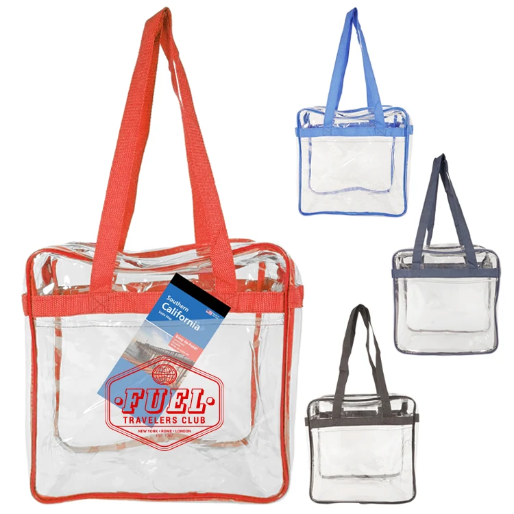 Bondi Clear Front Pocket Tote 1
