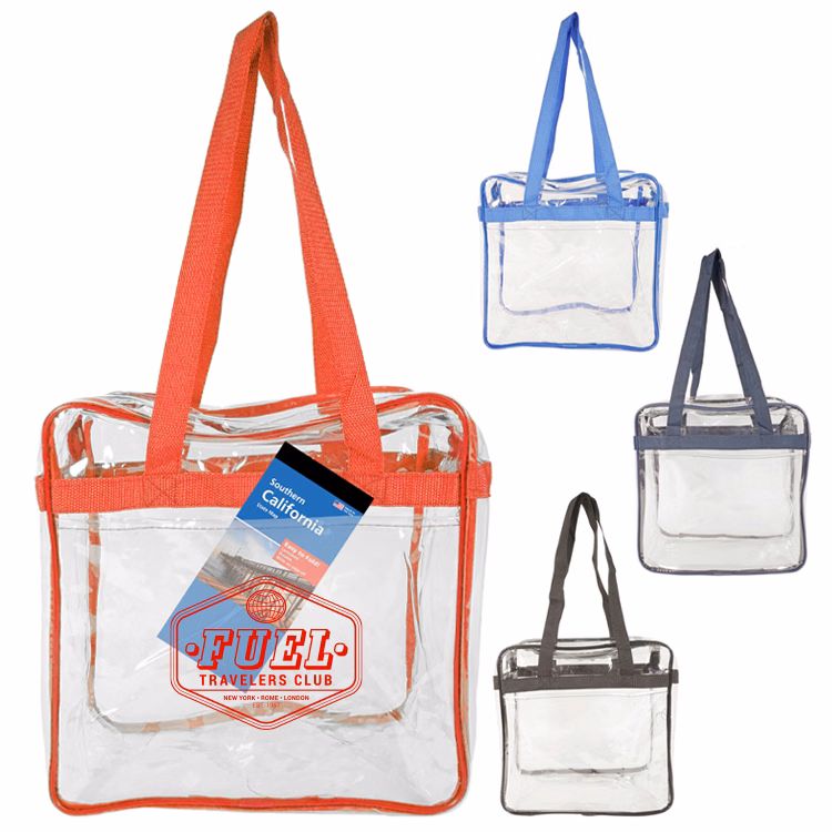 Bondi Clear Front Pocket Tote