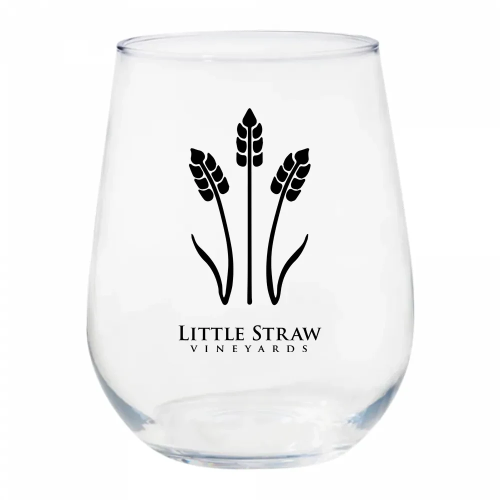 16oz. MS Plastic Stemless Wine Glass 1