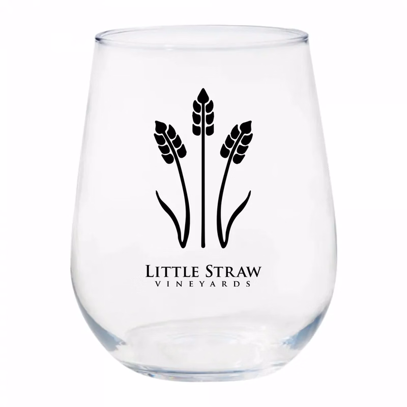 16oz. MS Plastic Stemless Wine Glass