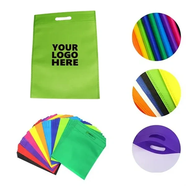 Custom 70 Gram Non Woven Tote Bag — Durable Reusable Shopping & Grocery Giveaway 1