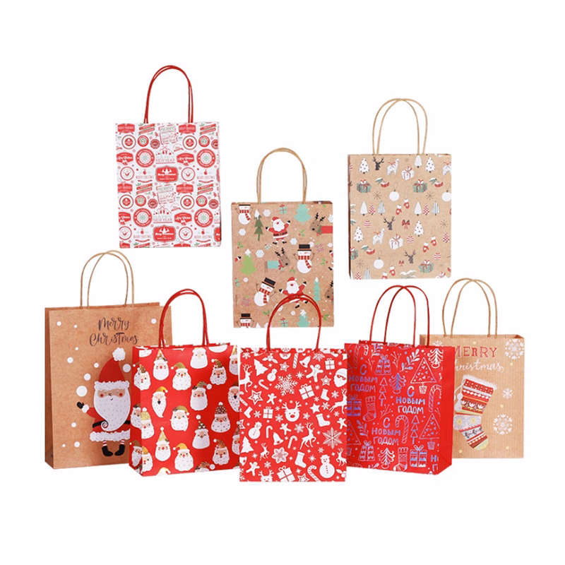 Christmas Paper Gift Bags