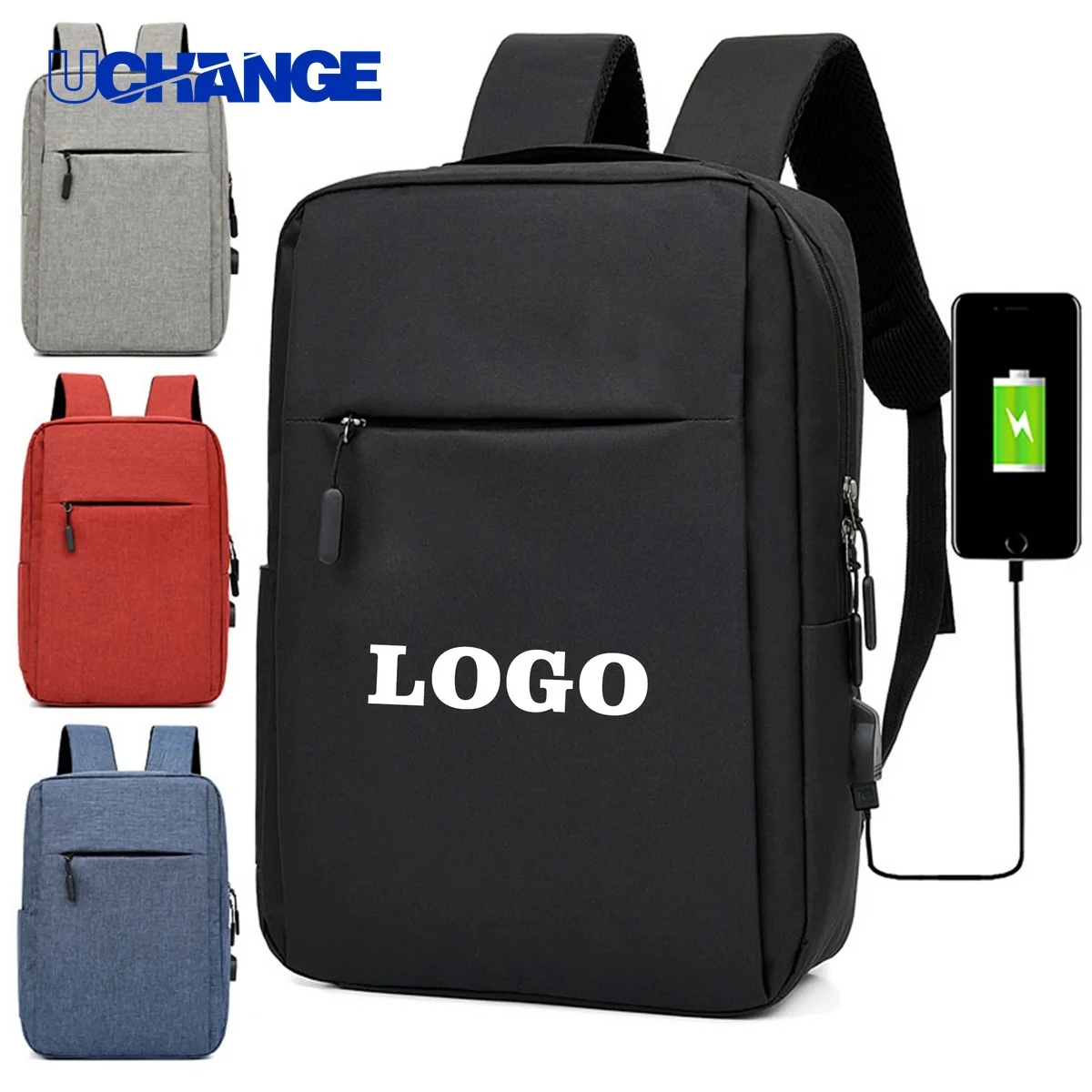 Computer Backpack with USB Charging Port 1