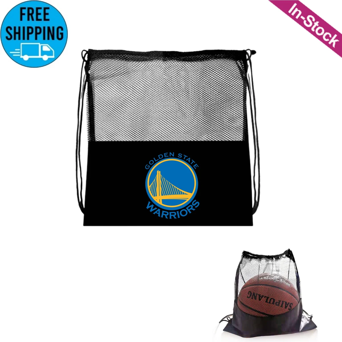 Mesh Drawstring Ball Bag 1