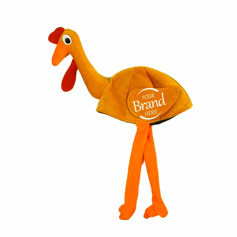 Thanksgiving Turkey Hat With Head Legs