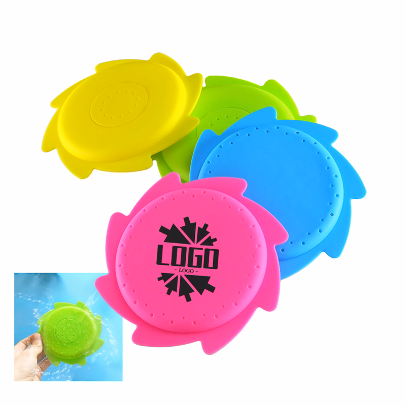 Kids' Silicone Sprinkler Flying Disc