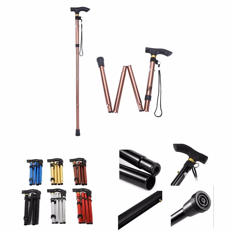 Foldable Anti-Shock Hiking Pole