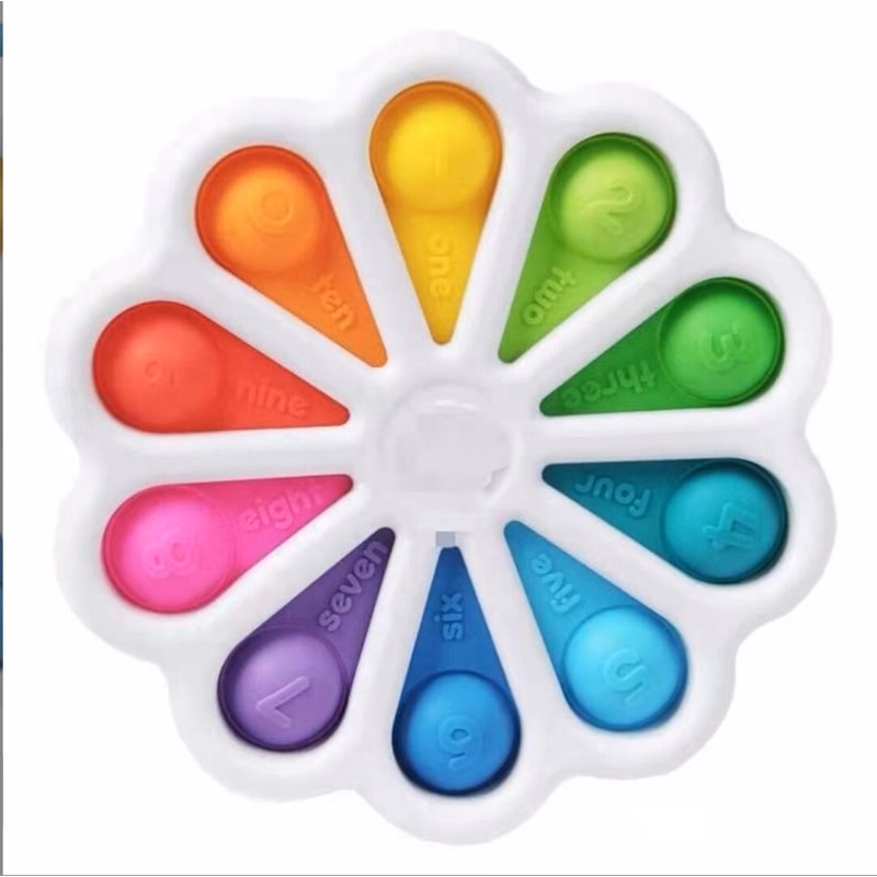 Flower Fidget Toys Sensory Simple Dimple Fidget Toy