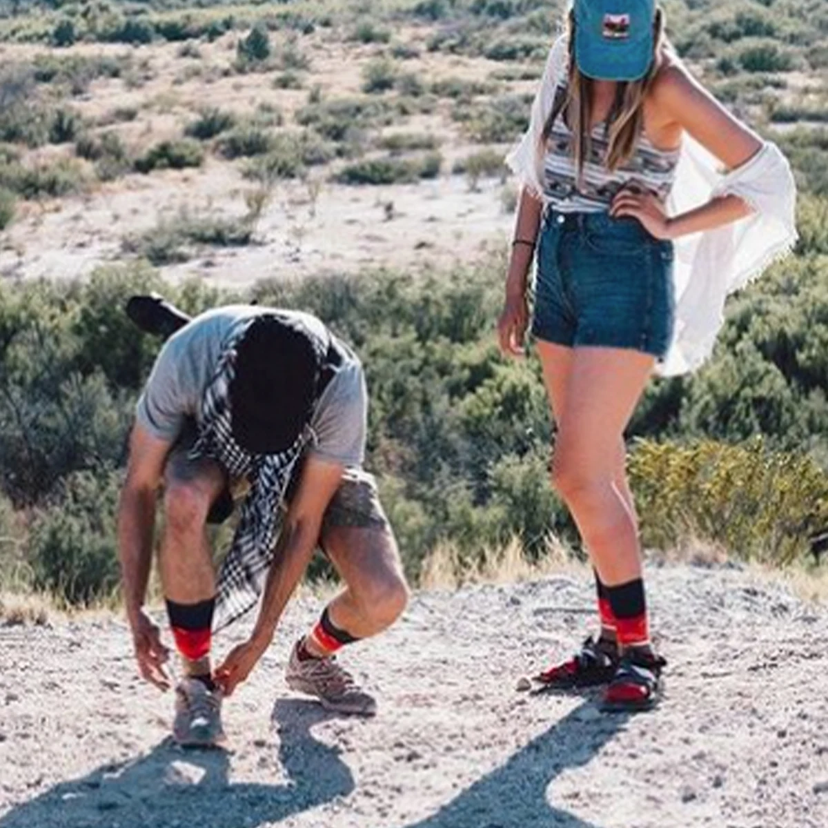 Crew Earth Day Socks - Eco-Friendly Footwear for Environmental Awareness - American Made 1