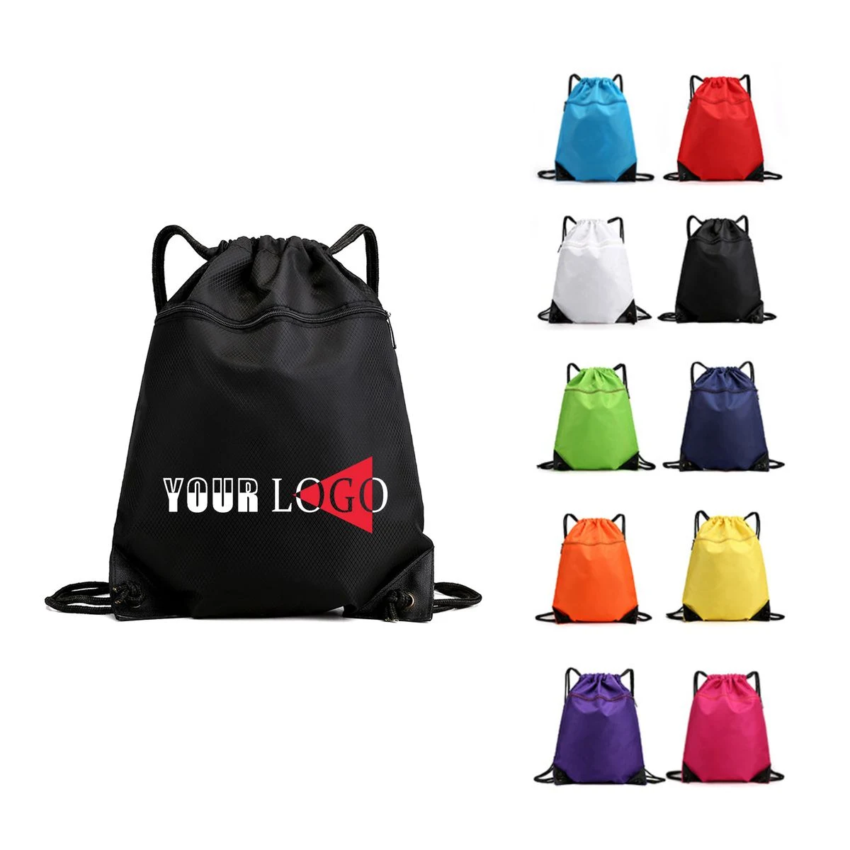 Waterproof Sports Drawstring Backpack 1